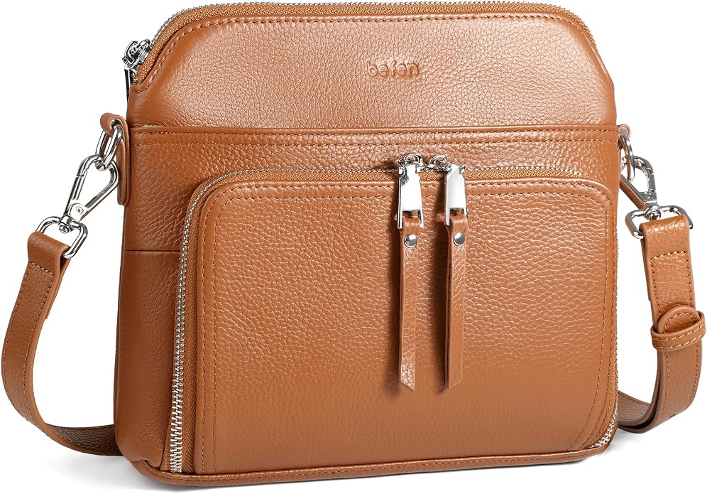 befen Genuine Leather Crossbody Purses