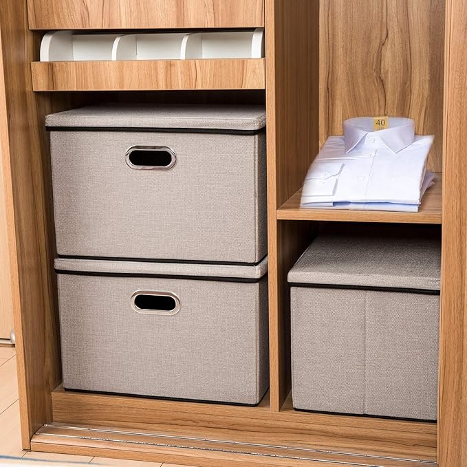 PRANDOM Large Foldable Storage Bin