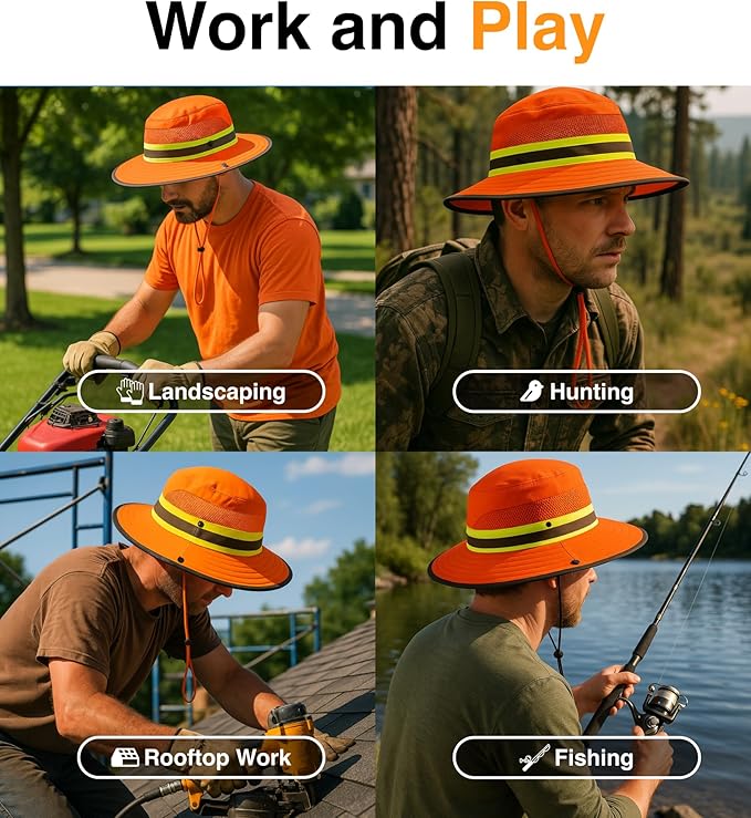 GearTOP Safari Sun Hat for Men and Sun Hats for Women UV Protection UPF 50+