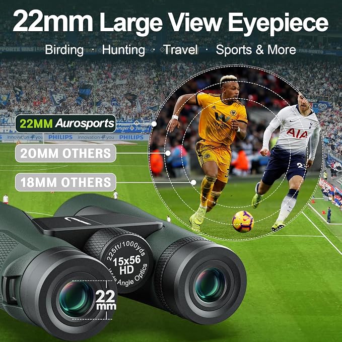 15x56 Binoculars for Adults High Powered
