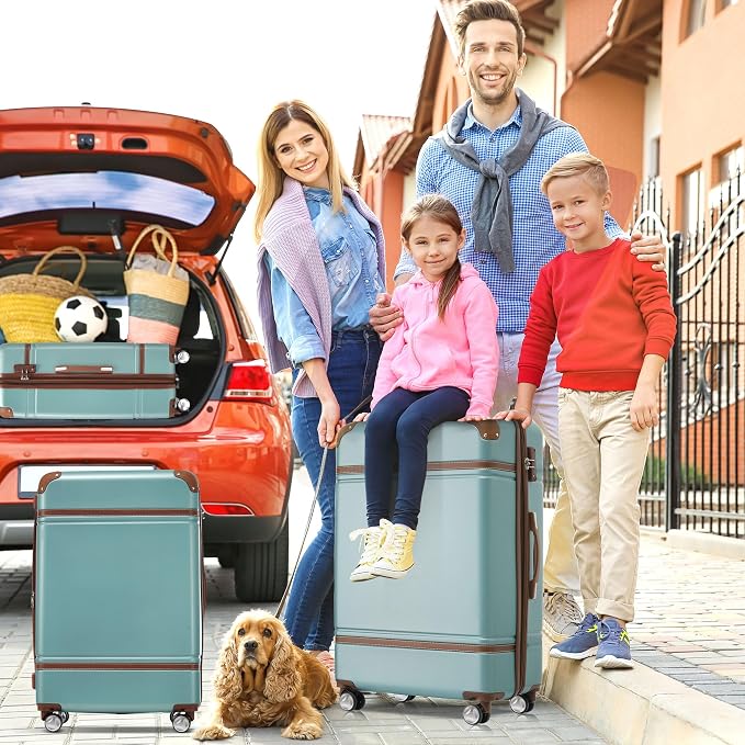 Merax Luggage Set 2 Piece Suitcase Set