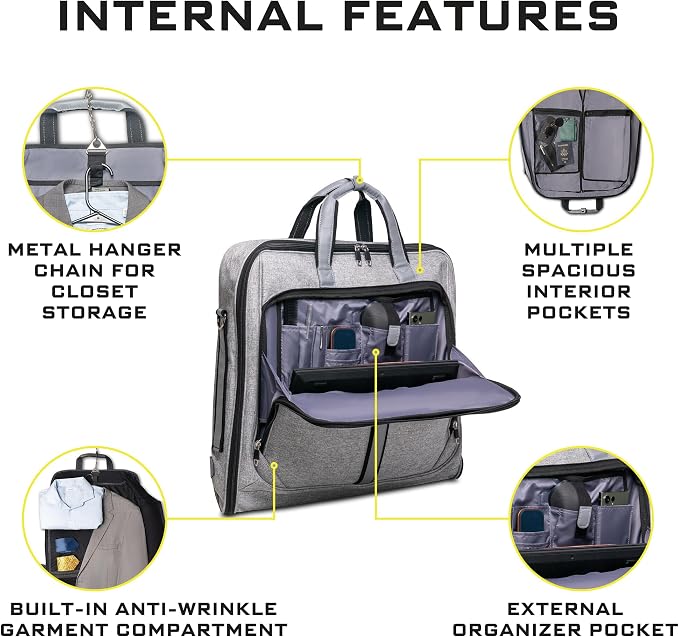 Premium Suit Garment Bag Carry On