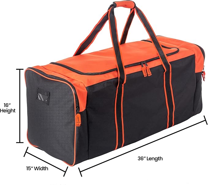 Jetstream Heavy Duty Multi Pocket Durable Sports Gym Equipment Travel Duffel Bag