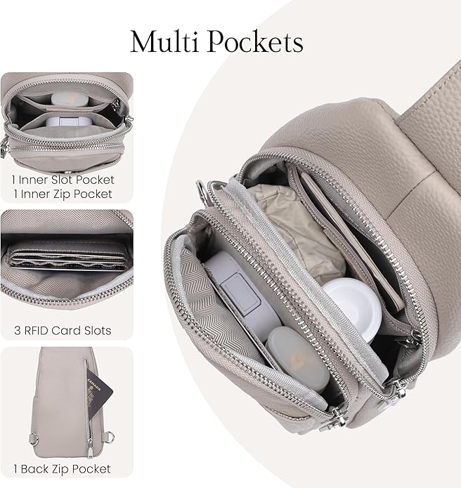 befen Genuine Leather Small Sling Bag