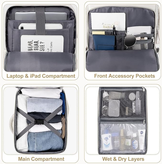Travel Backpack, Carry on Flight Approved Backpack