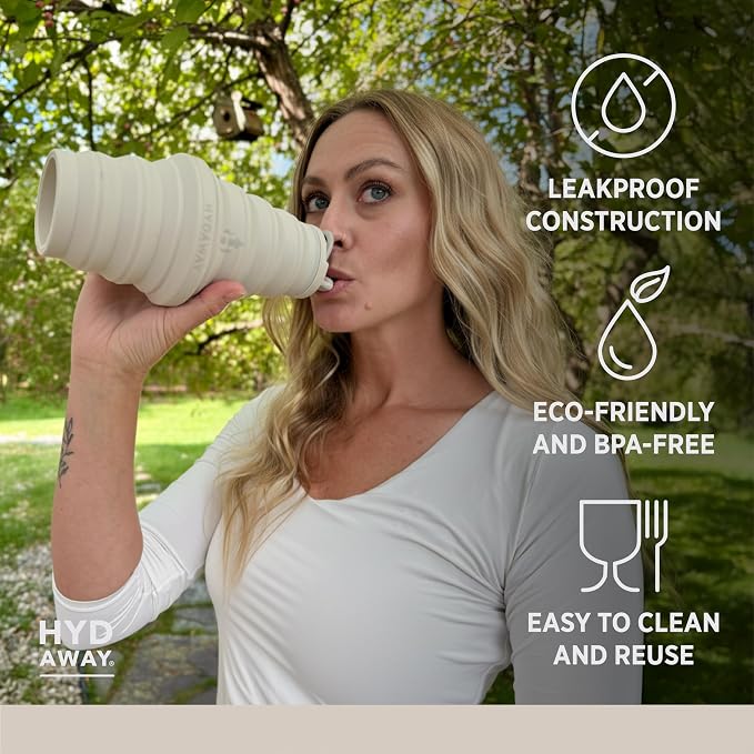 HYDAWAY 25oz Collapsible Water Bottle
