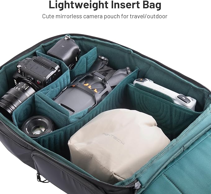 PGYTECH OneGo Drawstring Small Camera Bag, Soft Cute Camera Pouch Handbag