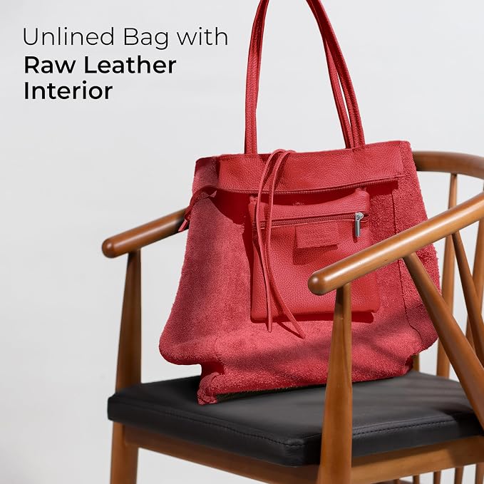 Italian Calf Leather Tote for Women