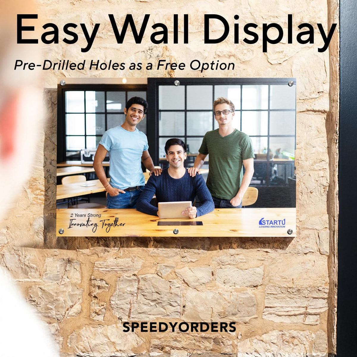 Custom Outdoor Metal Signs, Personalized Aluminum Signs, Customized Safety Signs, Metal Business Signs, Waterproof Outdoor Business Signs, White Aluminum (Picture, 24x18 In)