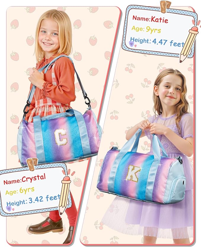 Kindergarten Gift Ideas-Girl Gym Bag