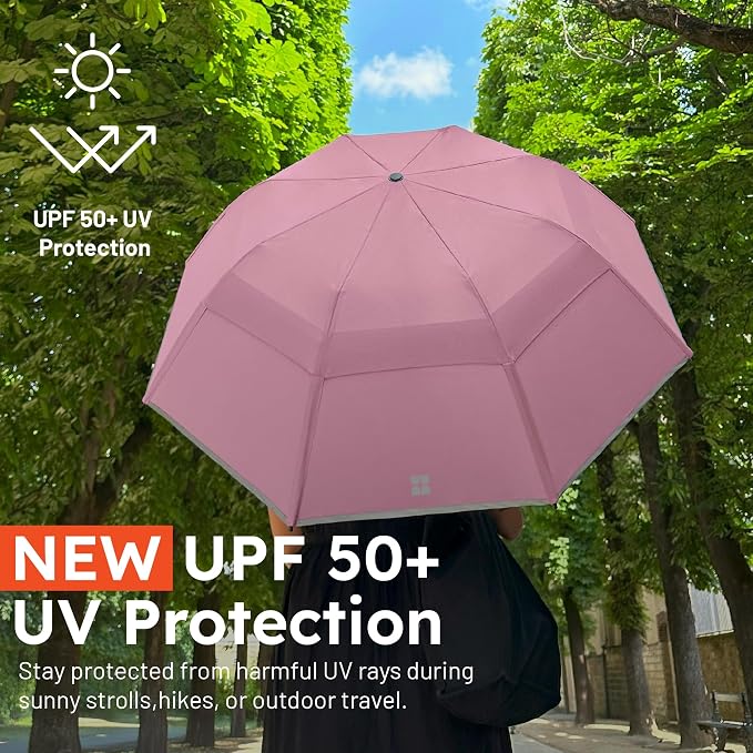 Weatherman Premium Collapsible Small Travel Umbrella Compact