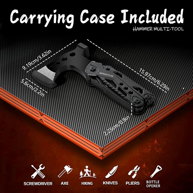 Camping Multitool Accessories Stocking Stuffers