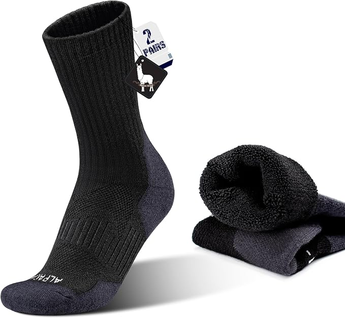Alpaca Wool Hunting Socks 2 pairs