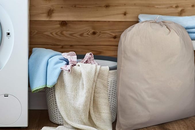 Urban Villa Laundry Bags Canvas Dirty Clothes Travel Laundry Bag Machine