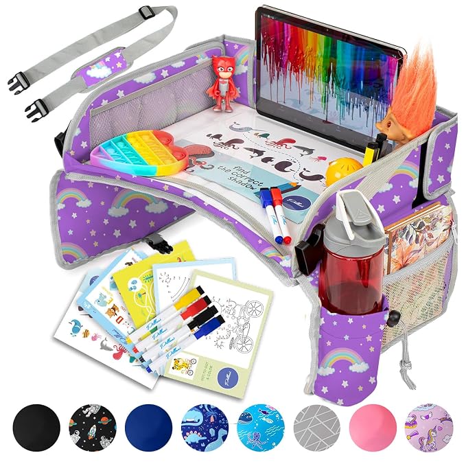 PILLANI Kids Travel Tray for Car