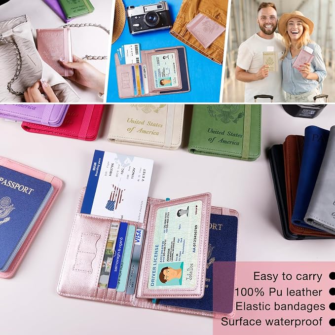 Melsbrinna Rfid Passport Holder