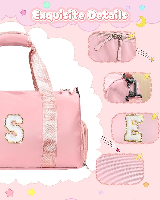 Gifts for 3 4 5 6 7 8 9 Year Old Girls-Girl Gym Bag