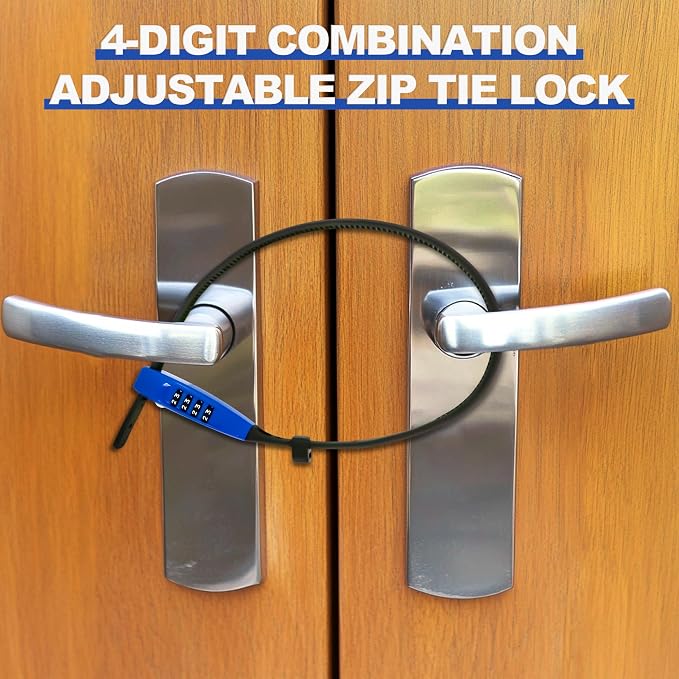 OKG 4-Digit Combination Zip Tie Lock
