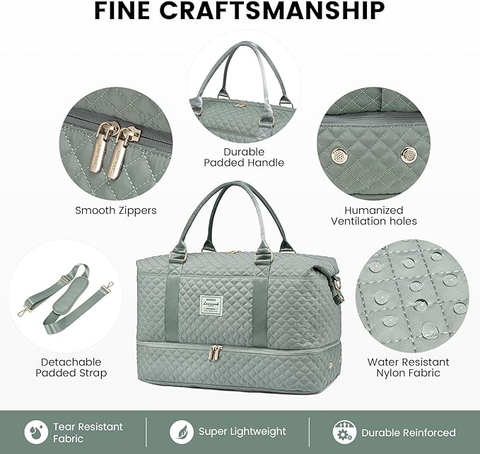 LOVEVOOK Travel Duffle Bag, Weekender Bags
