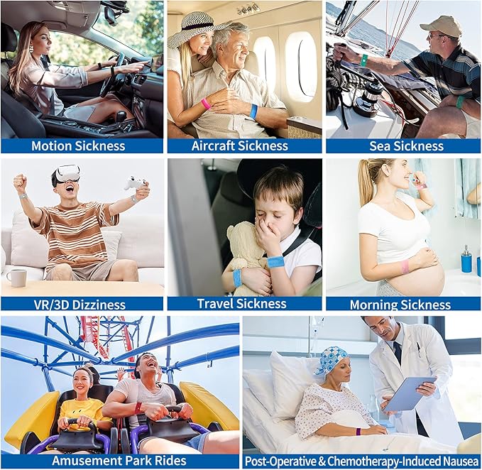 Motion Sickness bands/Acupressure Nausea Wristband