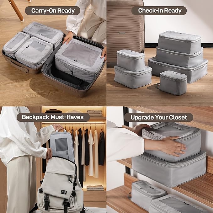 EPICKA TripCozy Compression Packing Cubes