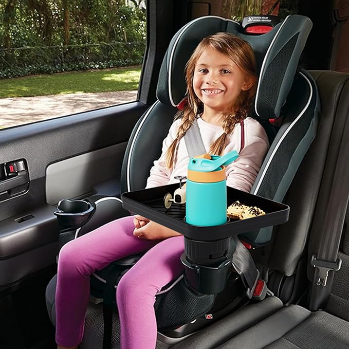 Upgraded Car Seat Tray for Kids Car Seat Tray