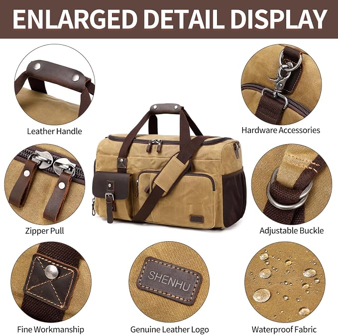 Travel Duffle Bag Weekender Bag