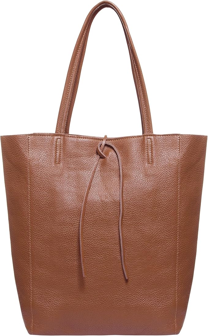 Italian Calf Leather Tote for Women
