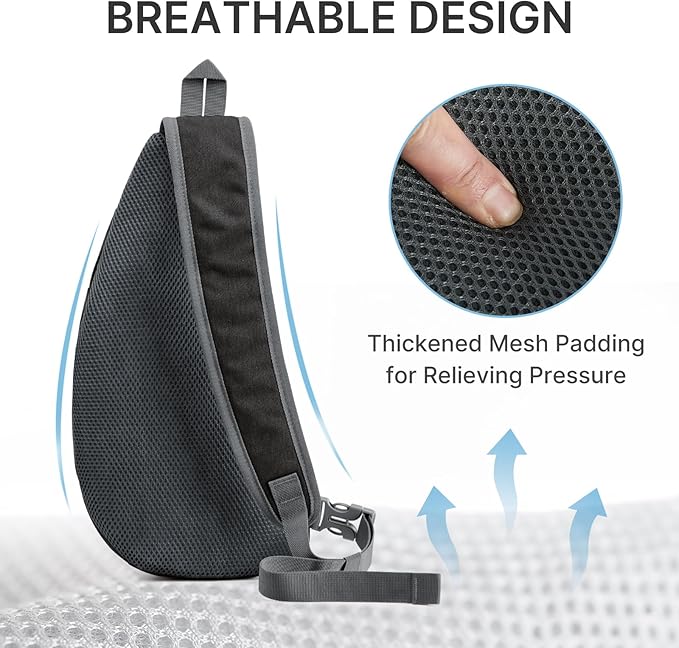 G4Free Sling Bag for Men Women, Small Crossbody Backpack Lightweight Chest