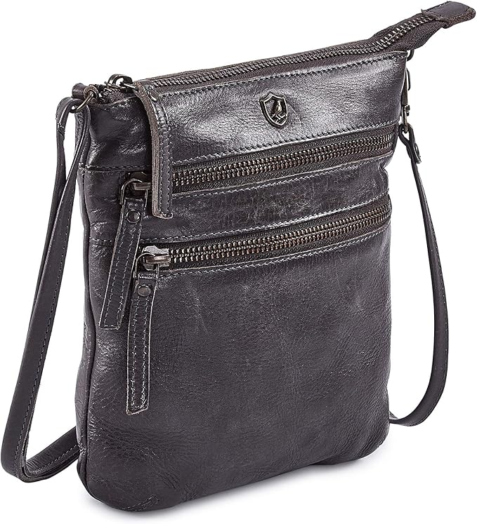 Crossbody Sling Bag for Women Small Real Leather Purse Vintage Travel Crossover