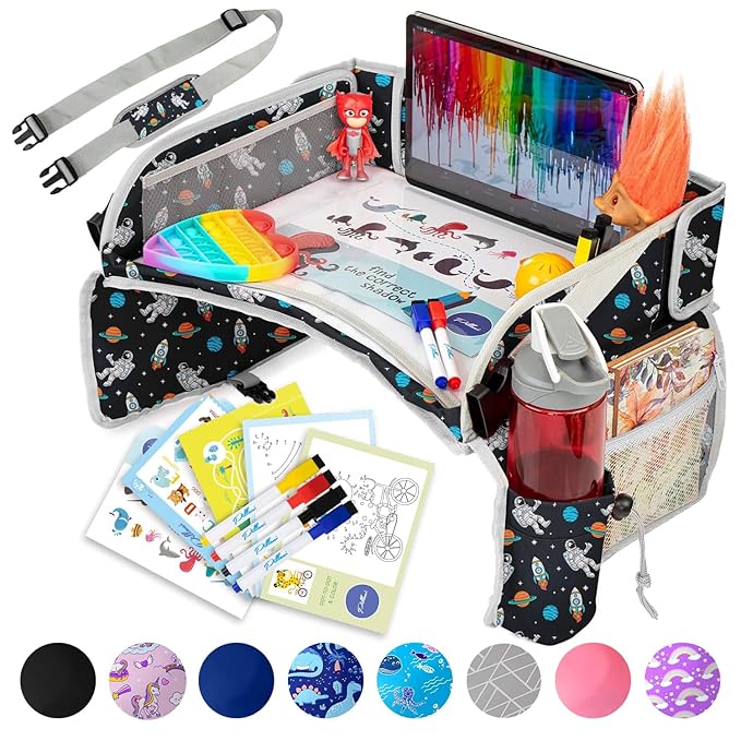 PILLANI Kids Travel Tray for Car