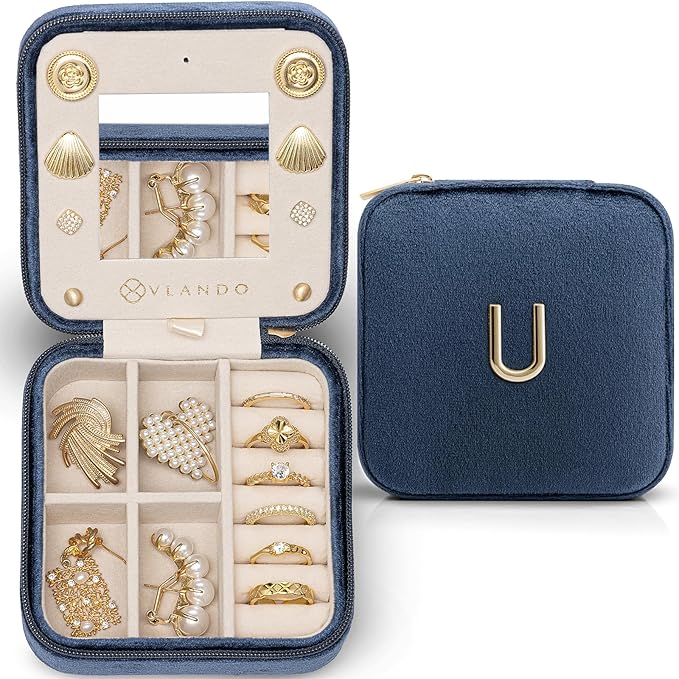 Vlando Mom Gifts for Women, Travel Jewelry Case for Mother Gifts, Travel Gifts