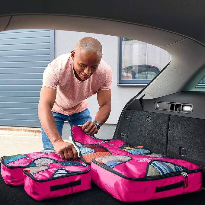 Travel Packing Cubes 5 pcs Luggage Organizer Set