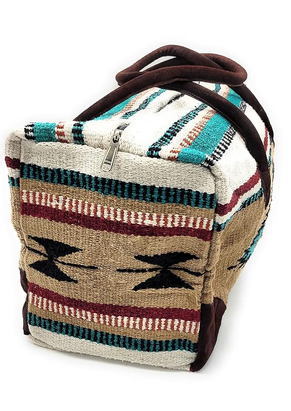 Southwestern Large Weekender Travel Bag Western Duffle Bag Boho Travel Bag