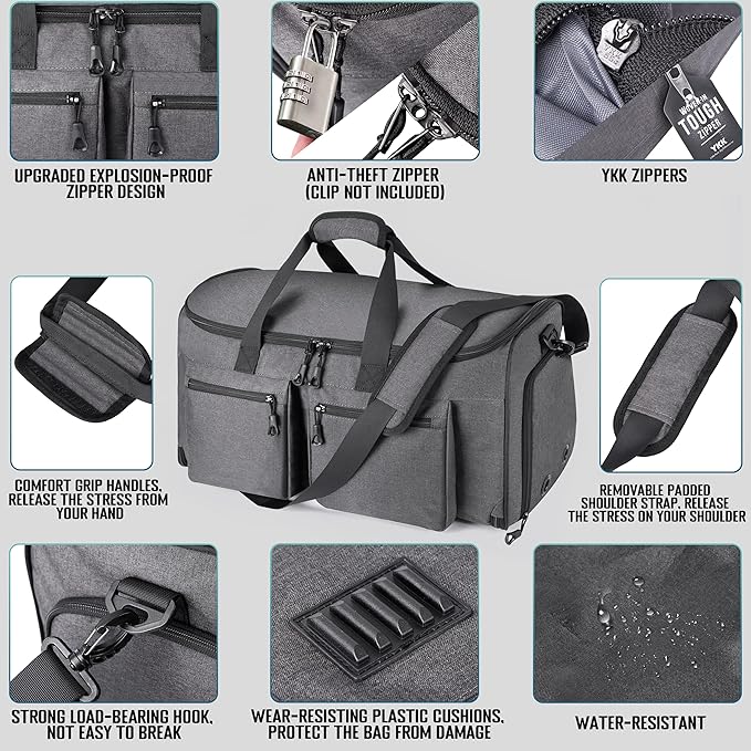 Convertible Garment Duffel Bag