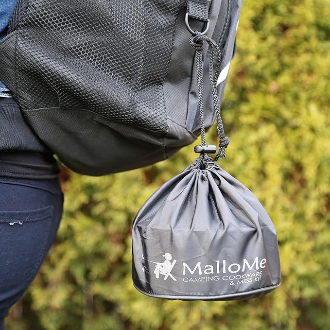 MalloMe Camping Cookware Mess Kit