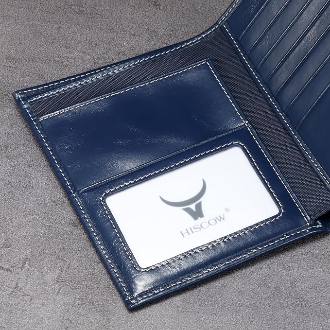HISCOW Italian Leather Passport Holder