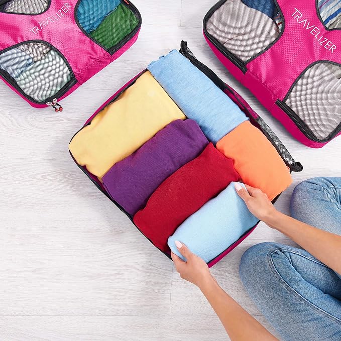Travel Packing Cubes 5 pcs Luggage Organizer Set