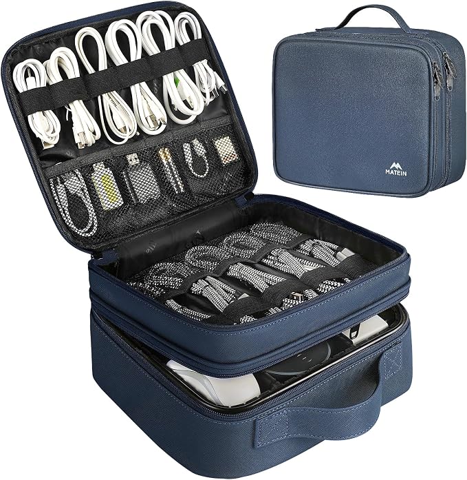 MATEIN Cord Organizer Case