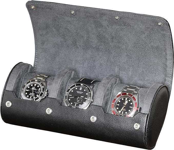 ROTHWELL Watch Roll Travel Case