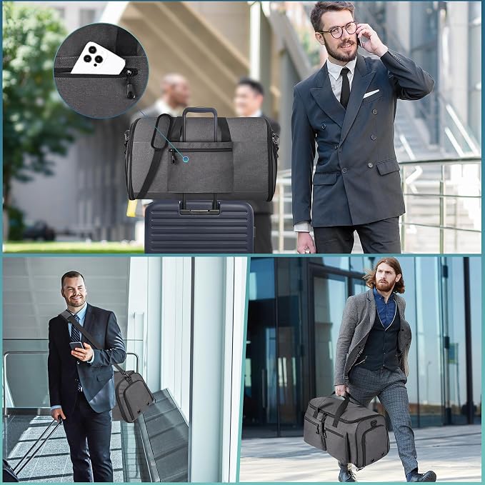 Convertible Garment Duffel Bag