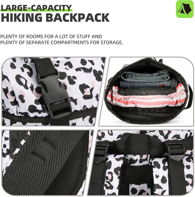 King'sGuard 70L Camping Hiking Backpack Tactical Backpack Military Molle