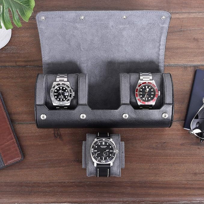 ROTHWELL Watch Roll Travel Case