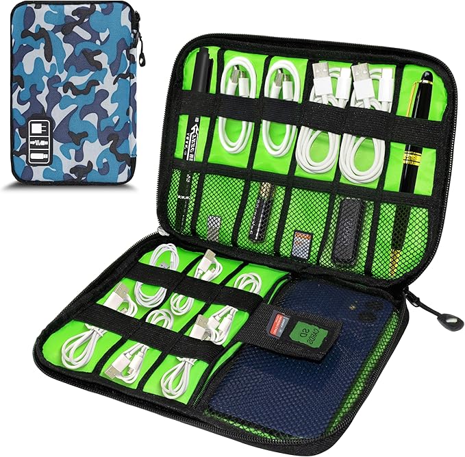 Electronics Organizer, Portable Cable Organizer Bags, Travel Electronic