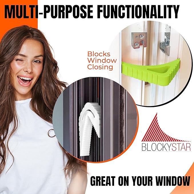 Door Stopper & Window Stopper, Rubber Door Stop Flexible, Door Wedge Stopper