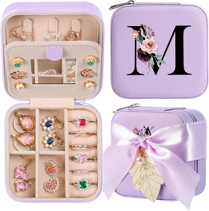 AYGXU Travel Jewelry Box for Women and Girls