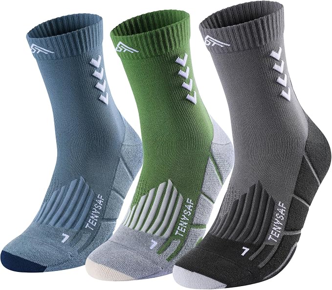 Compression Crew Running Socks: Athletic Socks