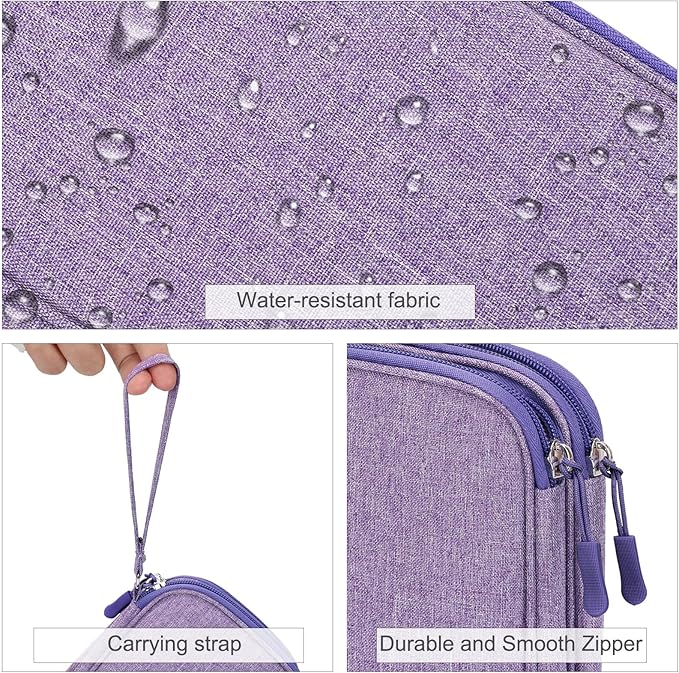 FYY Electronic Organizer, Travel Cable Organizer Bag Pouch Electronic