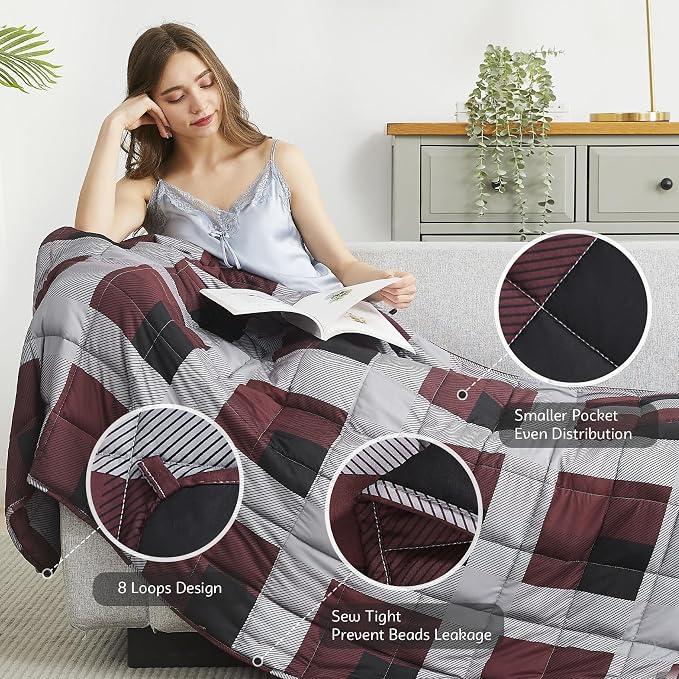 L'AGRATY Weighted Blanket
