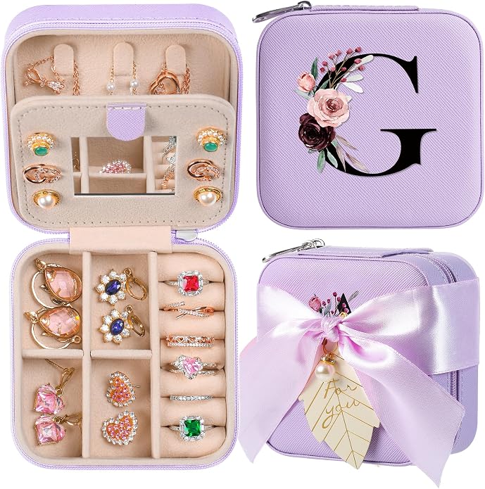 AYGXU Travel Jewelry Box for Women and Girls